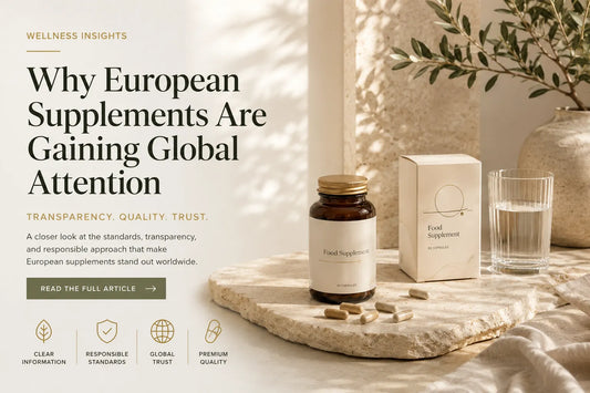 Why European Supplements Are Gaining Global Attention