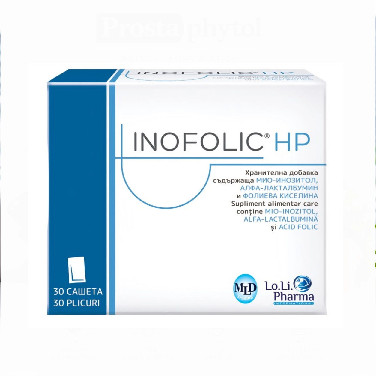 Inofolic HP Myo-Inositol and Folic Acid 30 Sachets