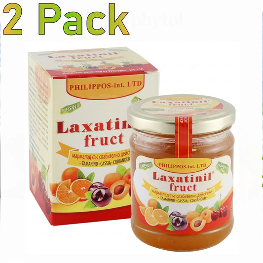 LAXATINIL Fruct 2 Pack Sugar Free Fruit Marmalade 400g